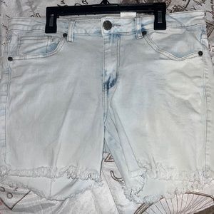 Size 11/12 light blue jean shorts